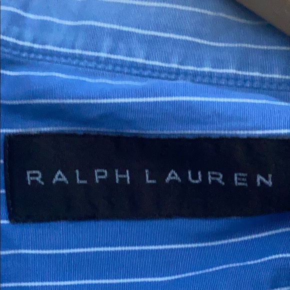 Blue Ralph Lauren button down shirt - Picture 5 of 5